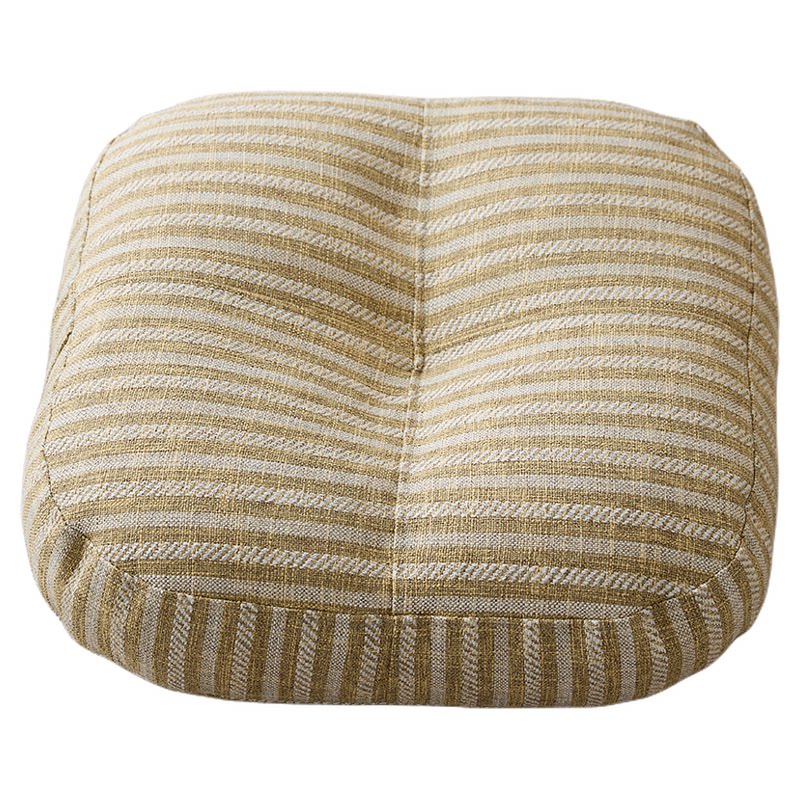 Lazy life futon cushion floor carpet pouf cotton and linen