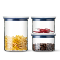 (Self-operated) LOCK&LOCK household kitchen vacuum storage tank food-grade glass grain storage tank