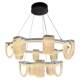 French style light luxury dining room chandelier for living room