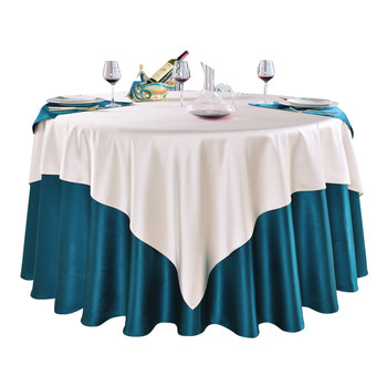 ໃໝ່ satin jacquard ໂຕະໂຕະໂຕະໃຫຍ່ຮ້ານອາຫານໂຮງແຮມ tablecloth fabric ຄວາມແມ່ນຍໍາສູງ jacquard tablecloth ສາມາດປັບແຕ່ງໄດ້