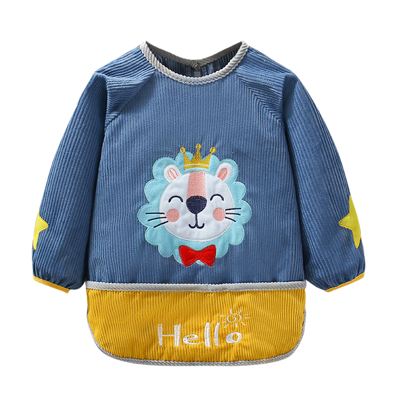 New autumn and winter kindergarten eating bibs