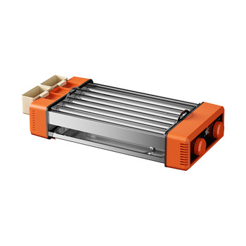 Sausage grilling machine household small fully automatic hot dog machine multi-function grilled sausage artifact barbecue three-in-one electric barbecue plate