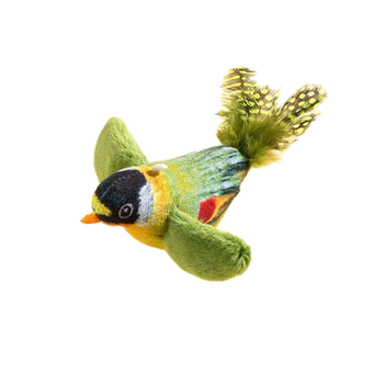 Pet cat funny cat toy making sound cat sparrow simulation