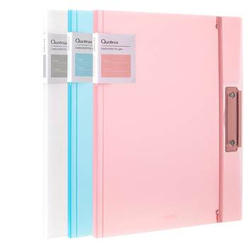 Deli a3 large-capacity test paper folder folder