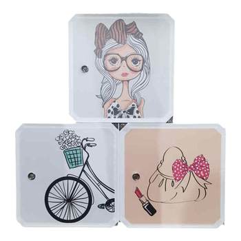 Resin wardrobe cartoon resin wardrobe door magic piece accessories