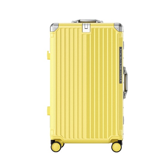 DHJ new suitcase for women large capacity suitcase boarding aluminum frame password trolley case for men thickened sturdy and durable