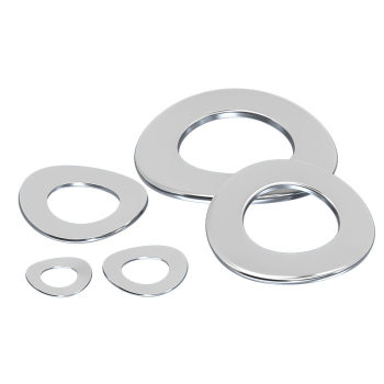 Saddle-shaped elastic washer gb860