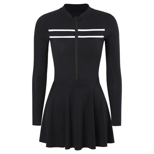 AYSTUDIO Sports Women One-piece Long Sleeve Swimsuit