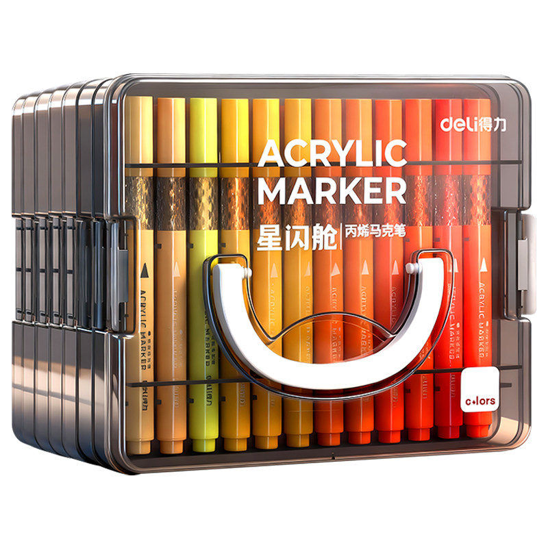 Acrylic marker soft tip