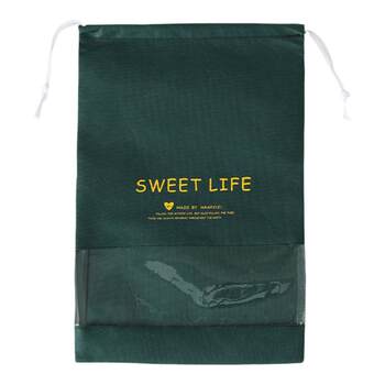 Shoe storage bag dustproof travel artifact