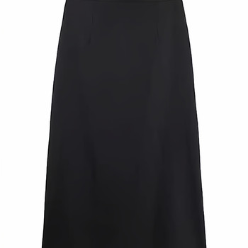 Hugely beautiful black woolen plus size skirt