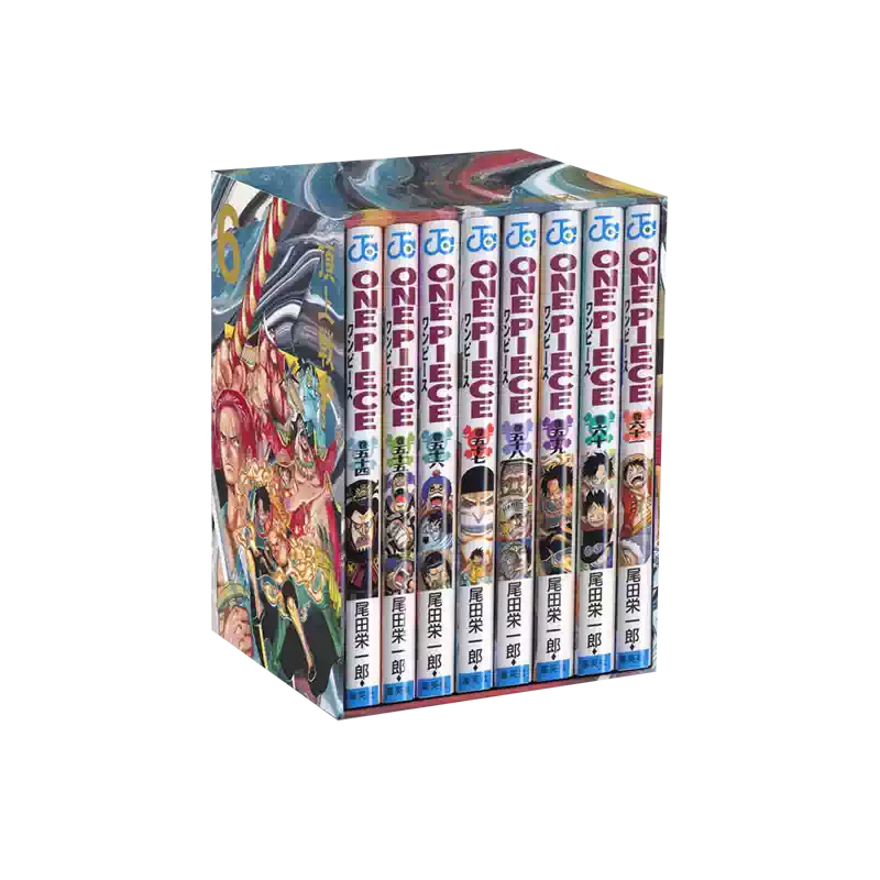 预售】 ONE PIECE 第二部EP6 BOX 海贼王漫画动漫盒装顶上战争篇54~61巻