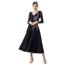 Yundance Rhythm Dance New International Standard Dance Wear Modern Dance Ballroom Dance Waltz Practice Dress Customized