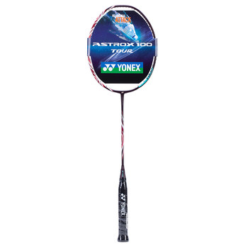 YONEX Yonex badminton racket ທີ່ແທ້ຈິງ carbon fiber sky ax 100Tour professional single shot ax99 racket