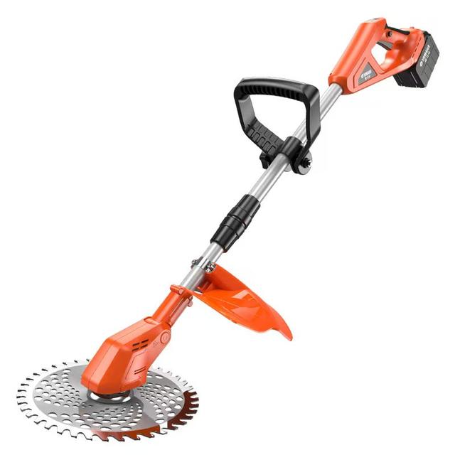 Electric lawn mower household small lithium battery weeder