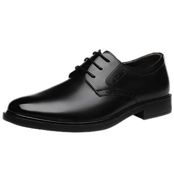 Aokang genuine leather soft sole business leather shoes for men