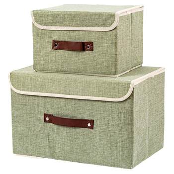 Foldable cotton and linen clothing storage