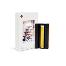 Jiyin – imprimante photo phonographique originale AR pour téléphone portable ruban de sublimation de 6 pouces ensemble de papier photo couleur