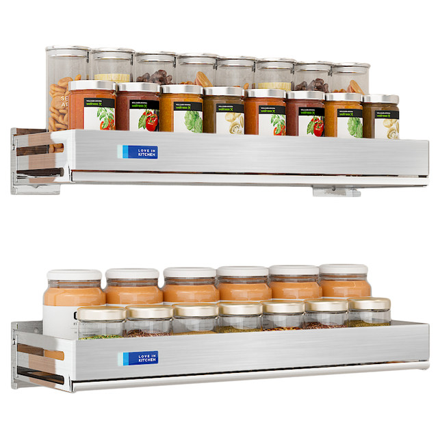 Pot lid storage rack 304 stainless steel kitchen storage rack