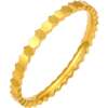Saturday blessing 5G gold ring for women 2nd generation infinite gold priced pure gold ring bracelet holiday gift