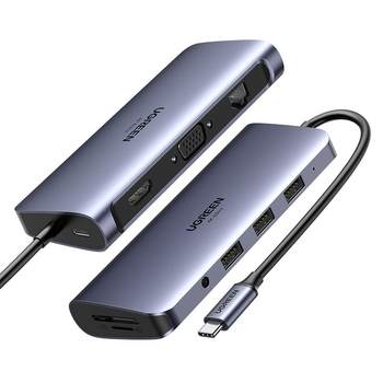 Green network expansion dock丨4k60hz丨pd100w