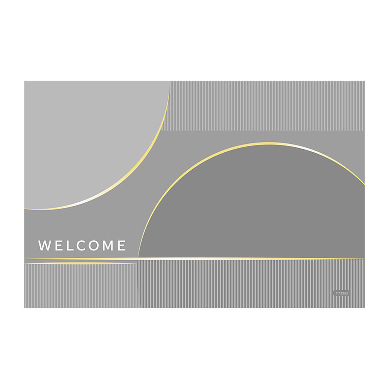 Light luxury and simple diatom mud entry floor mat is non-slip and stain-resistant