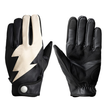 Retro motorcycle gloves