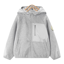 minipeace peacebird childrens clothing boys cardigan sweatshirt childrens coat jacket spring and autumn tops