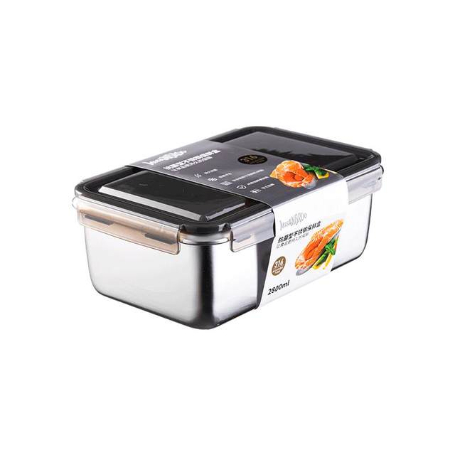 316 Food Grade Frozen Sealed Student Bento Lunch Box