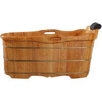 Old man bucket bath wooden bucket bath bucket adult bath wooden bucket bathtub household adult full body bath bucket childrens bathtub