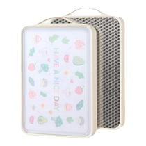 Household antibacterial and mildew-proof chopping board double-sided sticky kitchen stainless steel fruit knife two-in-one chopping board 1685