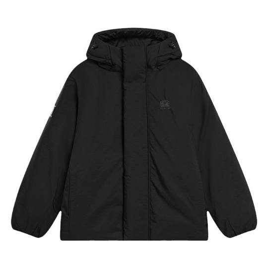 Lining/李宁正品冬季男子中国文化系列纯色宽松保暖棉服AJMT097