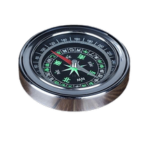 Vehicular compass driving special guide ball car high precision anti-riot sunburn direction instrument Travel climbing Mountain for wild use