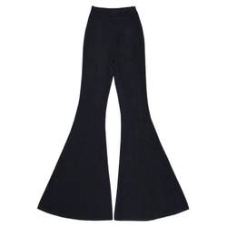 AOAOMISSSHOP2024 micro-flared pants for women, new black stretch tight slimming trousers (ten colors)