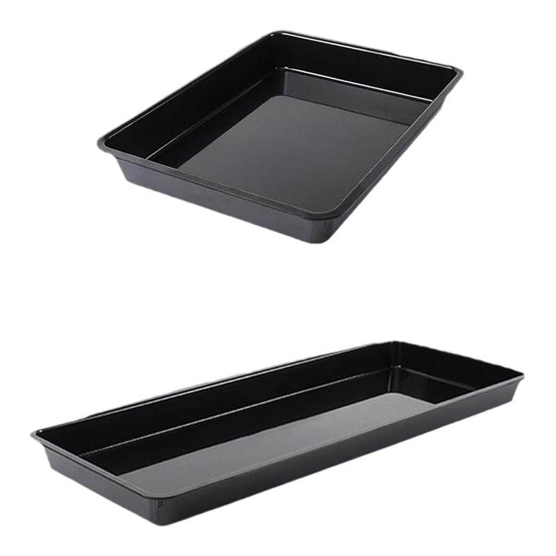 Black thickened pork tray freezer display pad