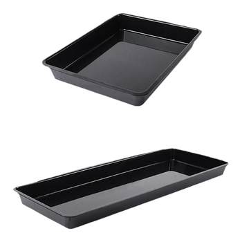 Black thickened pork tray freezer display pad