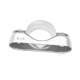 Off-wall size Guangdong Wanjia 304 stainless steel polished pipe hoop