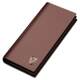 Seven Wolf genuine leather fashionable men's long wallet authentic