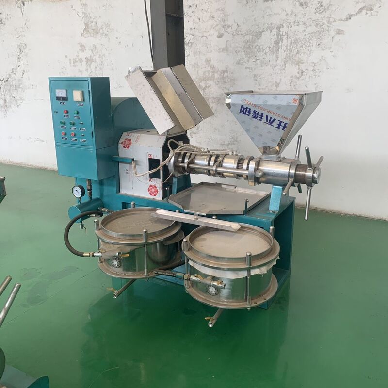 Two-Phase Electric Peanut and Small Vegetable Seed Oil Press, Commercial Automatic Oil Press Machine, Large-Scale Spiral Flow for Oil Mills and Market Stalls Two-Phase Electric Peanut and Small Vegetable Seed Oil Press, Commercial Automatic Oil Press Machine, Large-Scale Spiral Flow for Oil Mills and Market Stalls