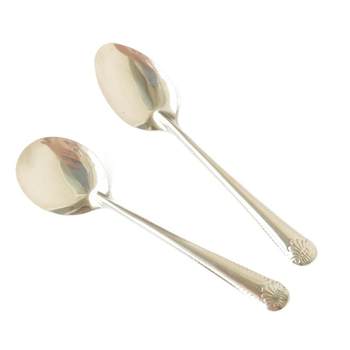 Wholesale stainless steel spoon long handle soup spoon watermelon spoon beads