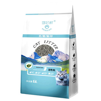 Tofu cat litter deodorized and dust-free tofu litter cat supplies mixed cat litter ຖົງໃຫຍ່ເຕັມ 10 kg 20 catties ສົ່ງຟຣີ