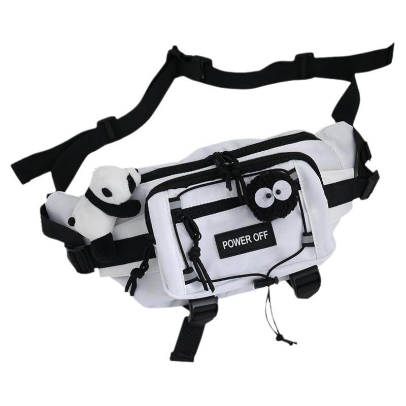 Korean style ins style workwear chest bag unisex functional crossbody bag skateboard bag cycling leisure sports waist bag trendy