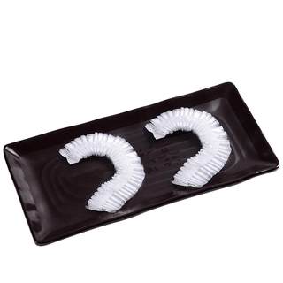 100只一次性防水护耳罩成人洗澡防耳朵进水沐浴耳罩染发烫发耳套