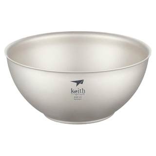 Kaisi pure titanium rice bowl double-layer heat-insulated anti-scald small bowl
