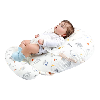 Little white dolphin slope pillow baby anti-spitting patented spine protection
