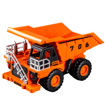 Simulated engineering car mine car collection ornament model