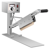 Rongte electric heating guillotine rope cutting machine ribbon ribbon lace hot edge hot melt cutting Velcro trademark hot knife