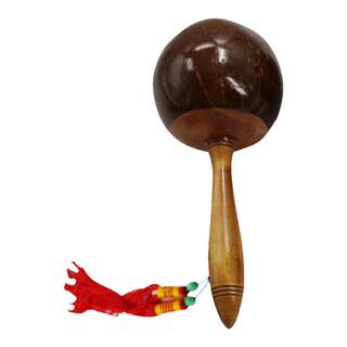 Coconut shell sand hammer professional coconut sand ball drum circle party sound instrument performance performance sand hammer coconut shell sand ball props