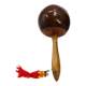 Coconut shell sand hammer professional coconut sand ball drum circle party scattered musical instrument performance performance sand hammer coconut shell sand ball props