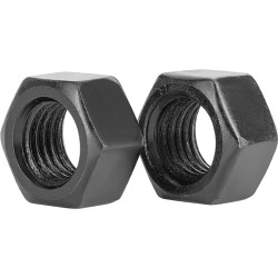 ເກຣດ 8.8 blackened hexagonal nut complete nut GB6170 screw nut quenched black M3M4M5M6M8M10M12M16